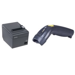 KIT PUNTO DE VENTA. SYSWEB. KIT PUNTO DE VENTA FACIL 3. INCLUYE: 1 ESCANER DE CODIGO DE BARRAS SYMBOL ZEBRA NEGRO, 1 MINIPRINTER TERMICA EPSON TM-T20 USB NEGRO